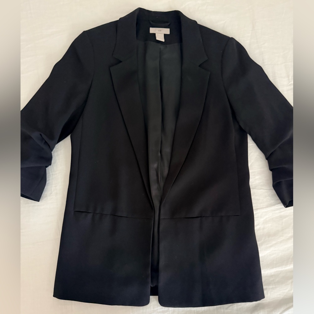 H&M Classic Black Blazer size 6